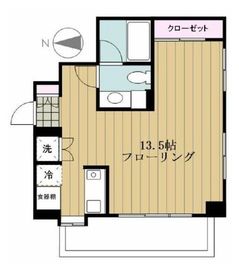 フリーディオ芝公園 11階 間取り図