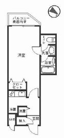 パレステュディオ六本木 1階 間取り図