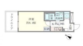 HTピア赤坂 205 間取り図
