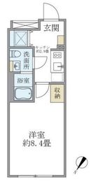 HTピア赤坂 504 間取り図