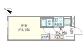 HTピア赤坂 403 間取り図