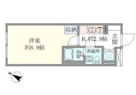 HTピア赤坂 404 間取り図