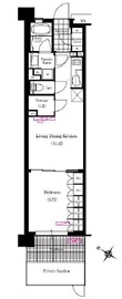 ブリリアイスト三軒茶屋アイビーテラス i120 間取り図