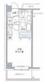 プライムアーバン豊洲 603 間取り図