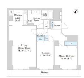 プラティーヌ田町 36 間取り図