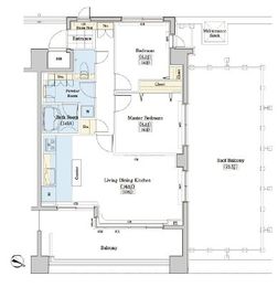 レジディアタワー上池袋 タワー棟 531 間取り図