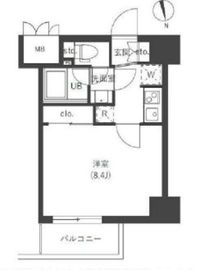 木場レジデンス壱番館 505 間取り図