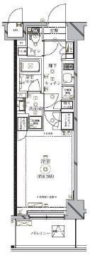 イルフィオーレ都立大学 5階 間取り図