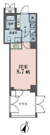 メゾンビスタ渋谷宇田川 102 間取り図