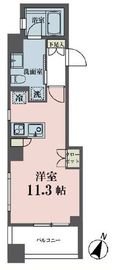 メゾンビスタ渋谷宇田川 201 間取り図