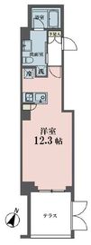 メゾンビスタ渋谷宇田川 101 間取り図