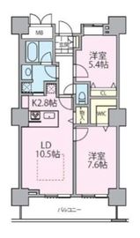 ロイヤルパークスタワー南千住 1509 間取り図