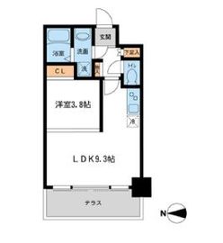 HF錦糸町レジデンス 101 間取り図