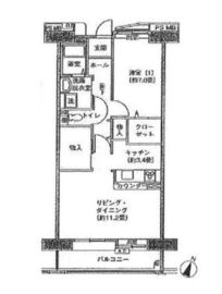 アクティ目黒駅前 1棟 809 間取り図