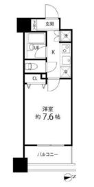 スペーシア秋葉原 1006 間取り図