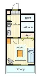 レジディア新御茶ノ水 503 間取り図