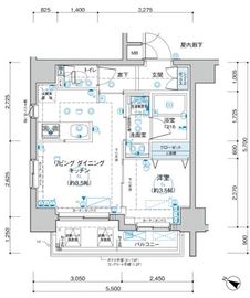 リヴァプール東池袋 7階 間取り図