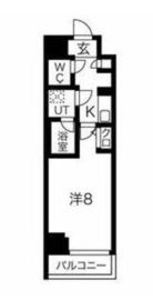 スパシエトラッド門前仲町 604 間取り図