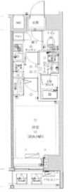 スパシエトラッド門前仲町 202 間取り図