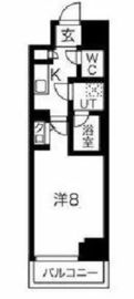 スパシエトラッド門前仲町 502 間取り図