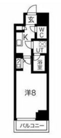 スパシエトラッド門前仲町 702 間取り図