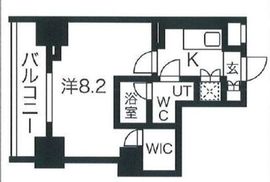 スパシエトラッド門前仲町 1001 間取り図