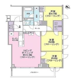 パークハウス代官山テラス 4階 間取り図