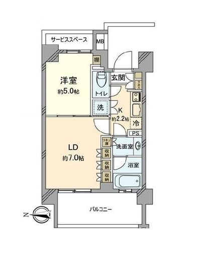 パークホームズ四谷三丁目アーバンレジデンス 10階 間取り図
