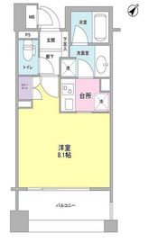 アルス恵比寿メイクス 7階 間取り図