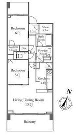 プラウドシティ阿佐ヶ谷 4階 間取り図