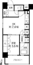 リリエンベルグ目白壱番館 1001 間取り図
