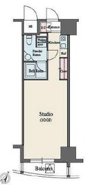 MFPR代々木タワー 1005 間取り図