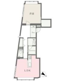 トリビュート白金 302 間取り図