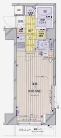 パレステュディオ南青山 7階 間取り図