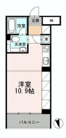 カスタリア目黒長者丸 313 間取り図