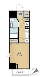 デュアレス愛宕虎ノ門 11階 間取り図