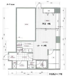 レジディアタワー麻布十番 906 間取り図