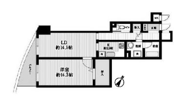 オーパスホームズ白山 802 間取り図