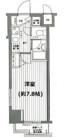 グランド・ガーラ麻布十番 3階 間取り図