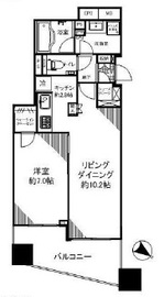 グランスイート南麻布 9階 間取り図