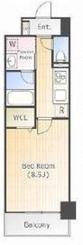 アーバンブリーズ門前仲町 802 間取り図