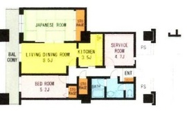 晴海ビュータワー（晴海アイランドトリトンスクエアビュータワー） 17階 間取り図