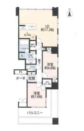 ワールドシティタワーズ キャピタルタワー 5階 間取り図