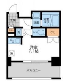 プライマル三軒茶屋 801 間取り図