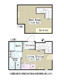 ラピス白金高輪 103 間取り図