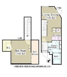 ラピス白金高輪 401 間取り図