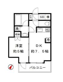 アリビオーレ神楽坂シティタワー 18階 間取り図