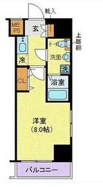 ジェノヴィア浅草駅前スカイガーデン 10階 間取り図