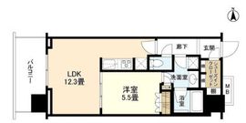 浅草タワー 25階 間取り図