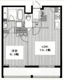 プロシード西新宿 1302 間取り図